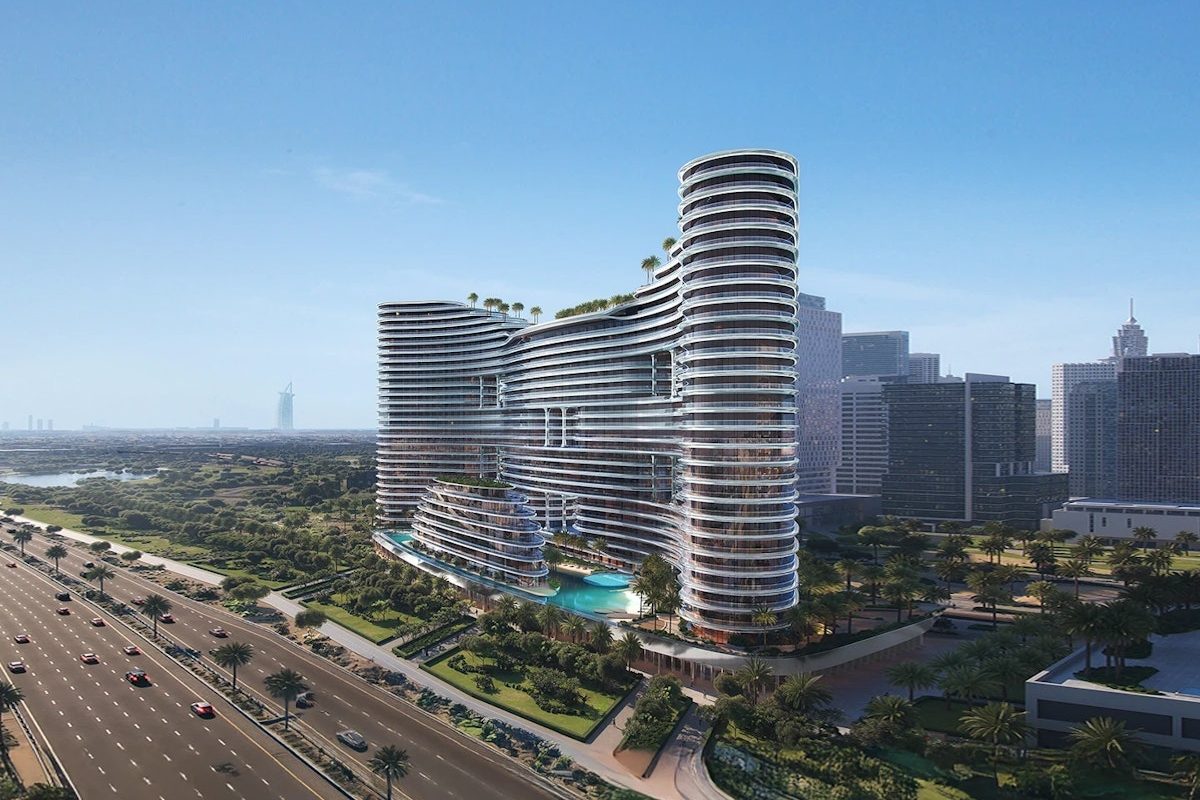 Binghatti Aquarise — developer render