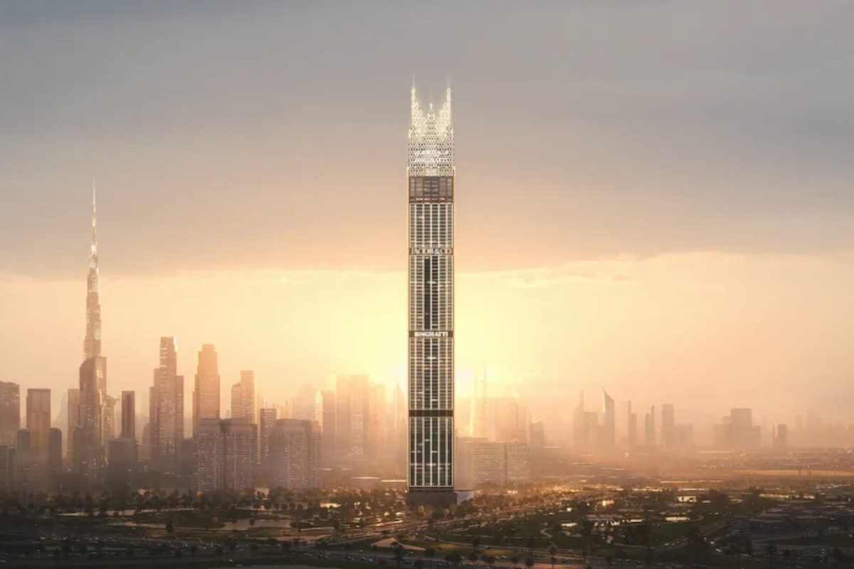Burj Binghatti Jacob & Co Residences — developer render